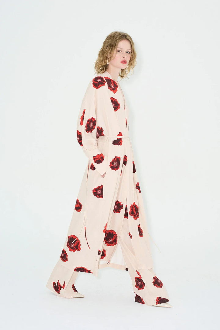 Clara – Women’s Kimono-Inspired Floral Dress