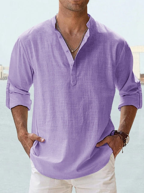 Victor – Relaxed Men’s Linen Resort Shirt