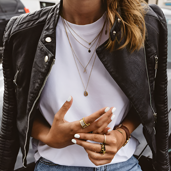 Nadilyn – Women’s Genuine Leather Jacket