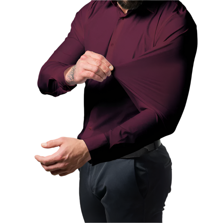 Iverson – Wrinkle-Resistant Men’s Slim Fit Shirt