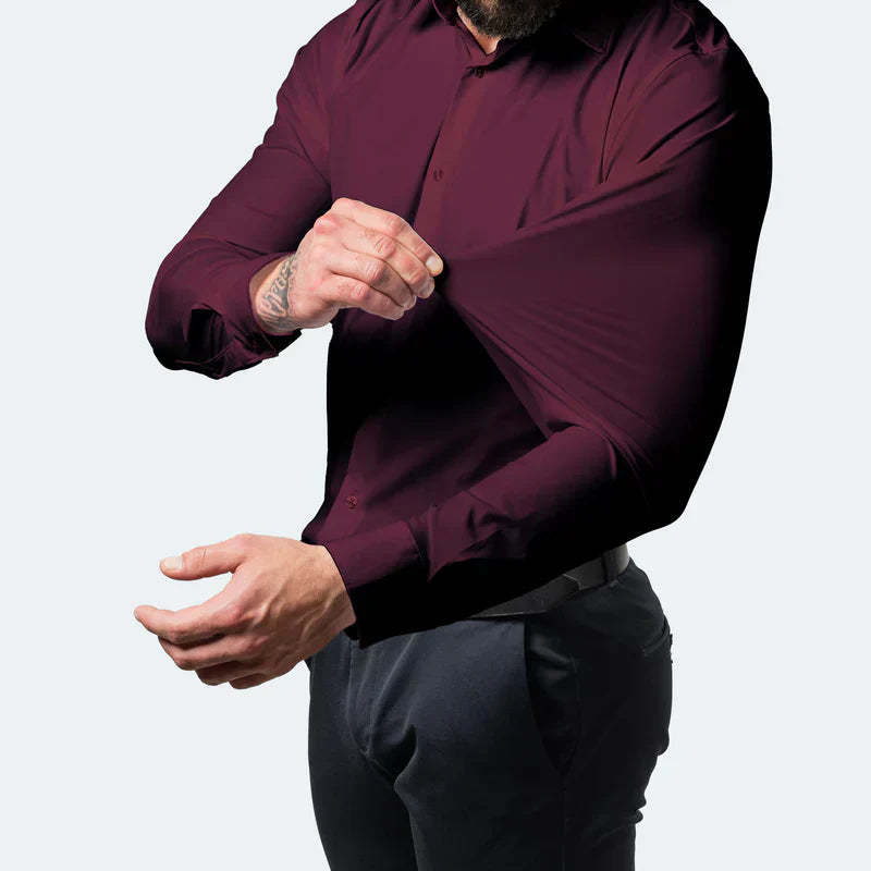 Iverson – Wrinkle-Resistant Men’s Slim Fit Shirt