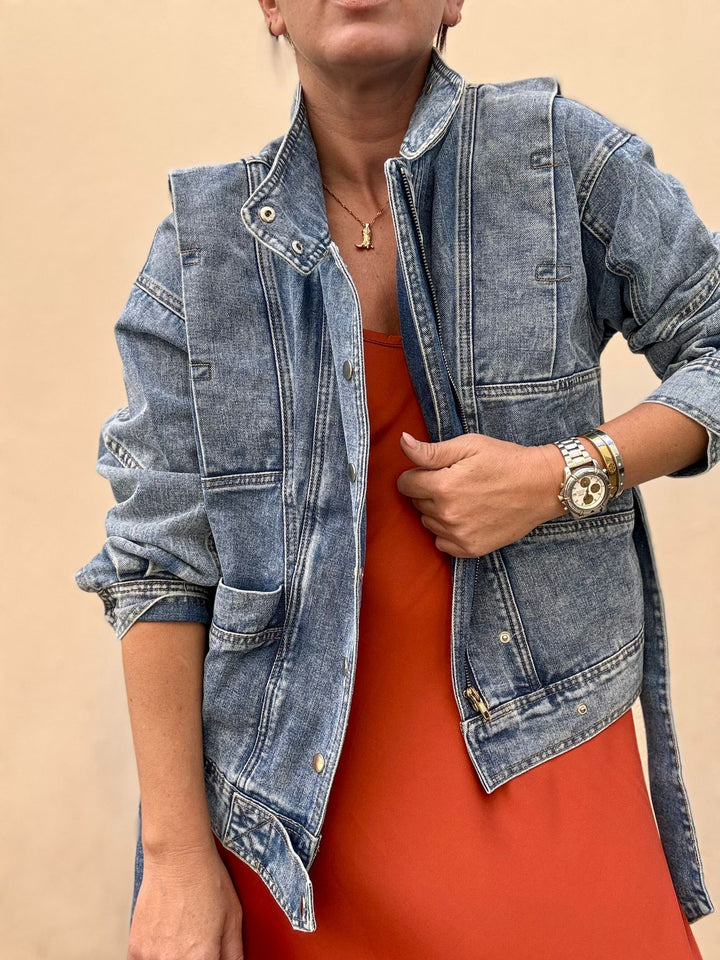 Alessia – Everyday Women’s Classic-Fit Denim Jacket