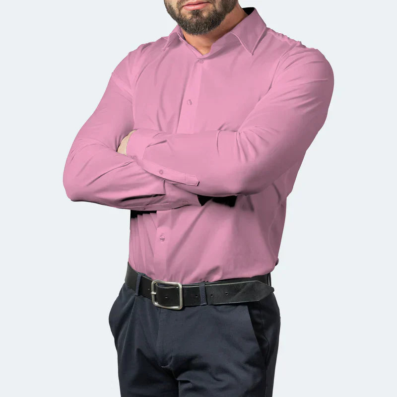 Iverson – Wrinkle-Resistant Men’s Slim Fit Shirt