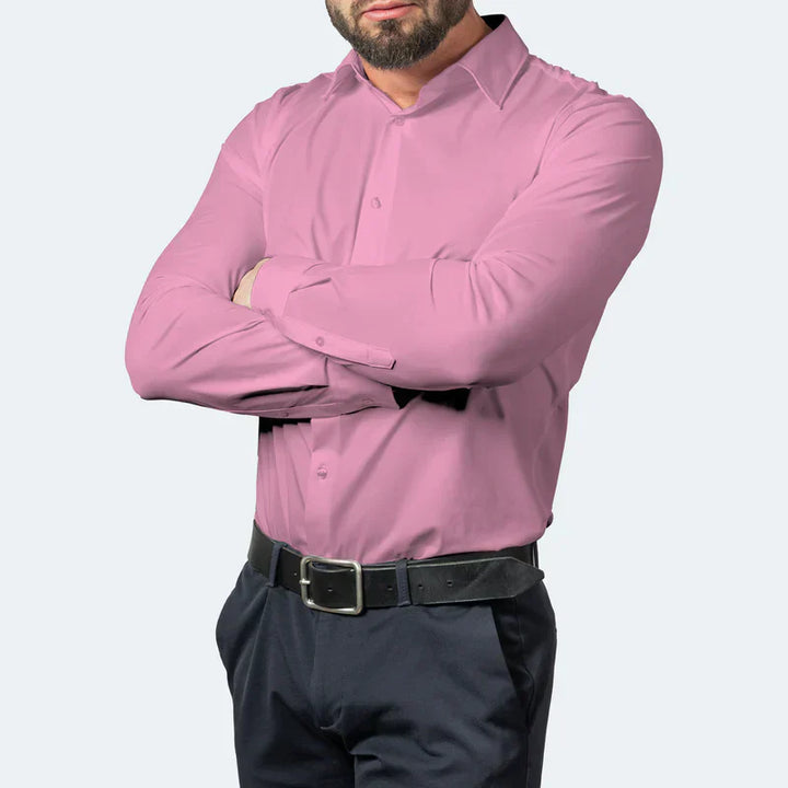 Iverson – Wrinkle-Resistant Men’s Slim Fit Shirt