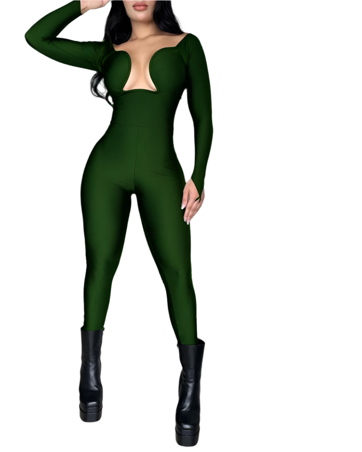 Blake – Curve-Hugging Women’s Sleeveless Jumpsuit