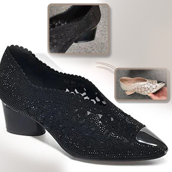 Isabella – Women’s Heeled Comfort Shoe with Arch Support