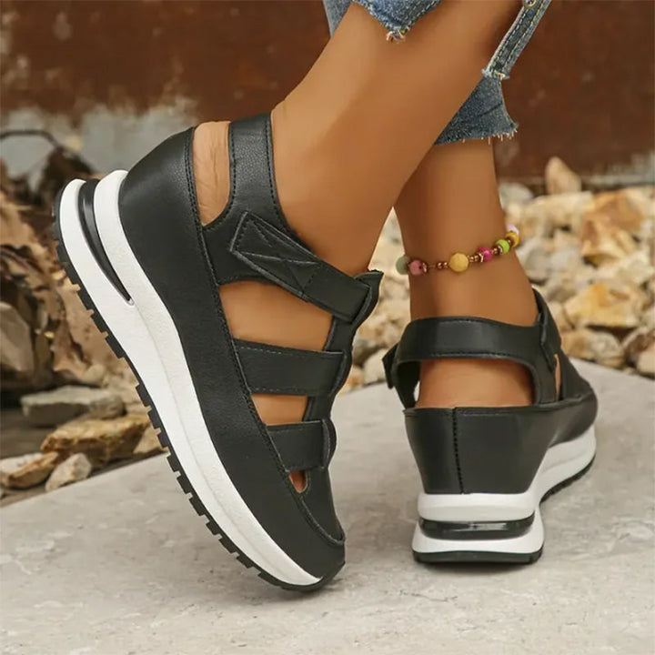 Megan – Women’s Closed Toe Sneaker Sandals