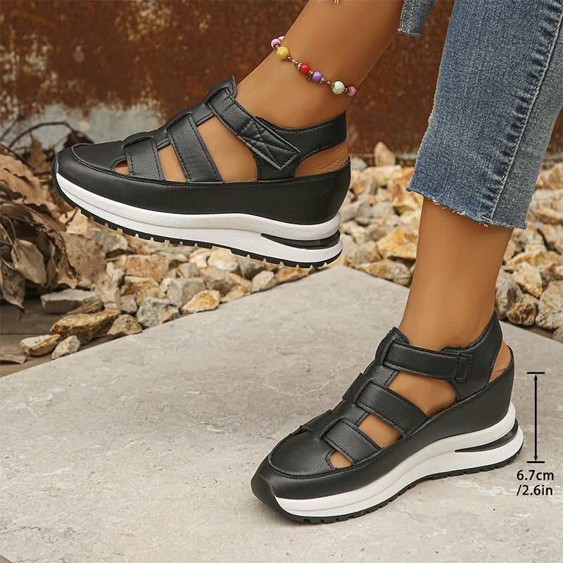 Megan – Women’s Closed Toe Sneaker Sandals