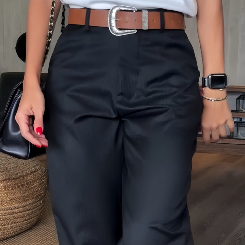 Stella – High-Waist Straight-Leg Tailored Women’s Pants