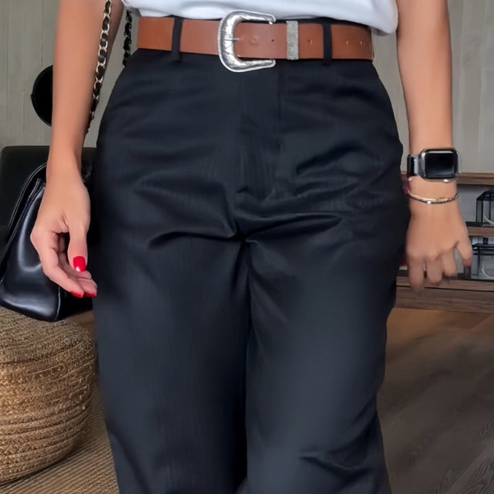 Stella – High-Waist Straight-Leg Tailored Women’s Pants