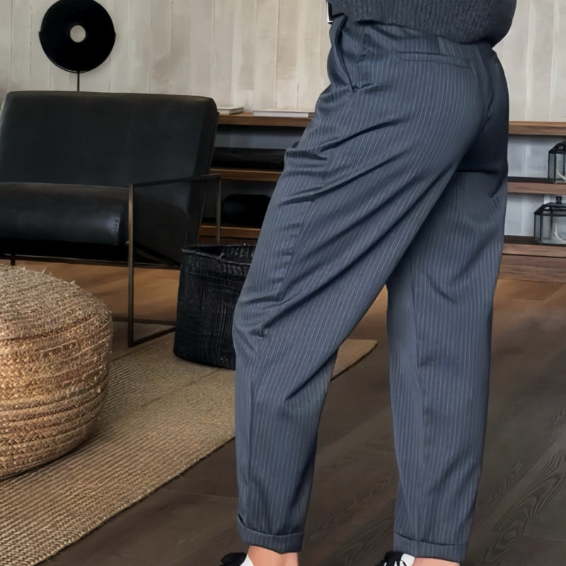 Stella – High-Waist Straight-Leg Tailored Women’s Pants