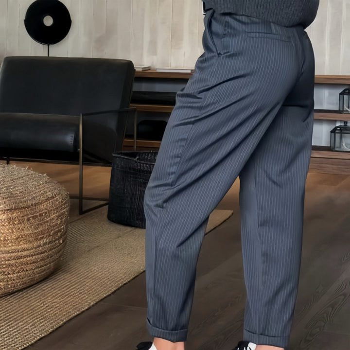 Stella – High-Waist Straight-Leg Tailored Women’s Pants