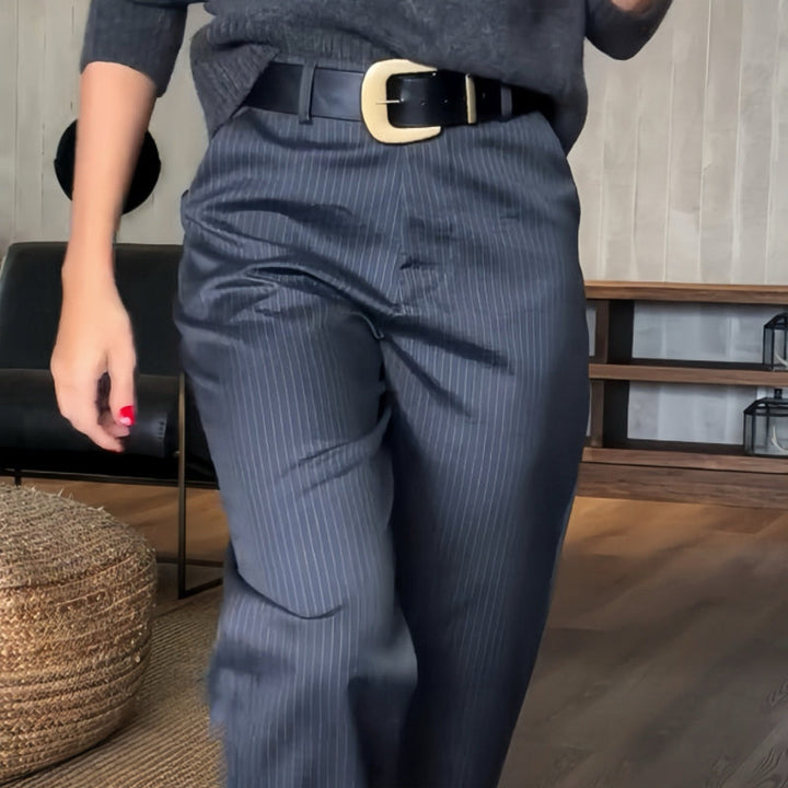 Stella – High-Waist Straight-Leg Tailored Women’s Pants