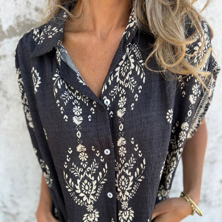Kehlani – Effortless Style Women’s Printed Dress with Pockets