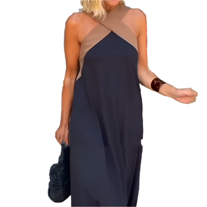 Eleonore – Elegant Women’s Halter Neck Dress