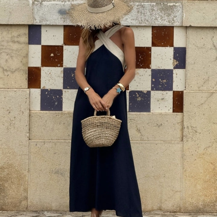 Eleonore – Elegant Women’s Halter Neck Dress