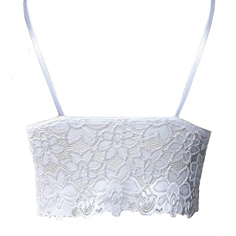 Emery – Women’s Floral Lace Cami Crop Top