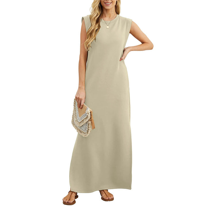 Aria – Women’s Casual Dress with Split Hem
