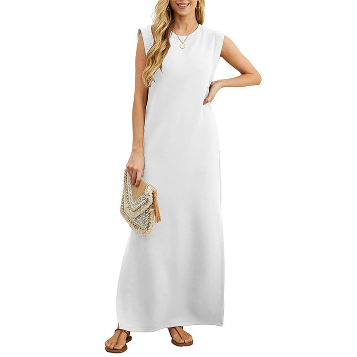 Aria – Women’s Casual Dress with Split Hem