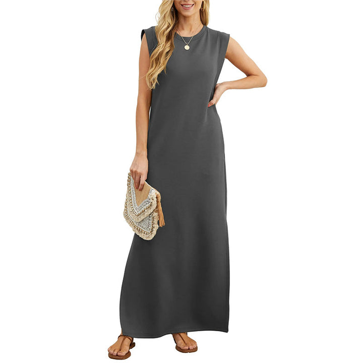 Aria – Women’s Casual Dress with Split Hem