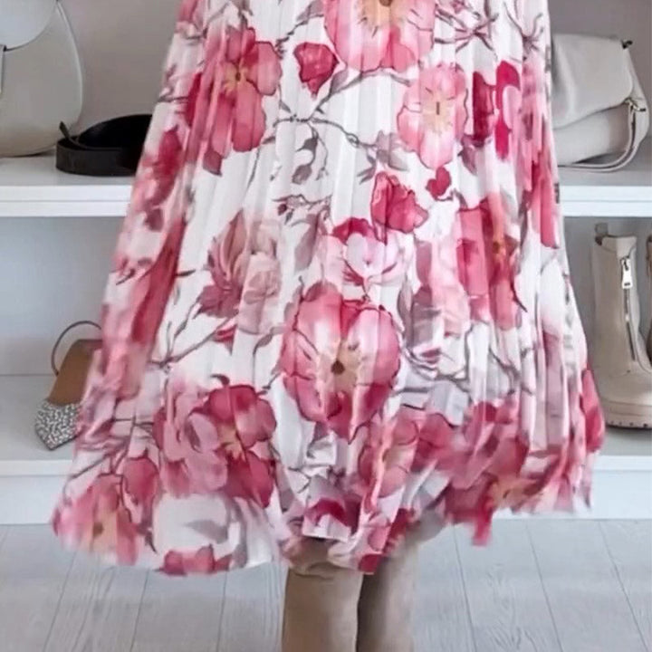 Giulia – Off-Shoulder Blouse & Maxi Skirt Set for Women
