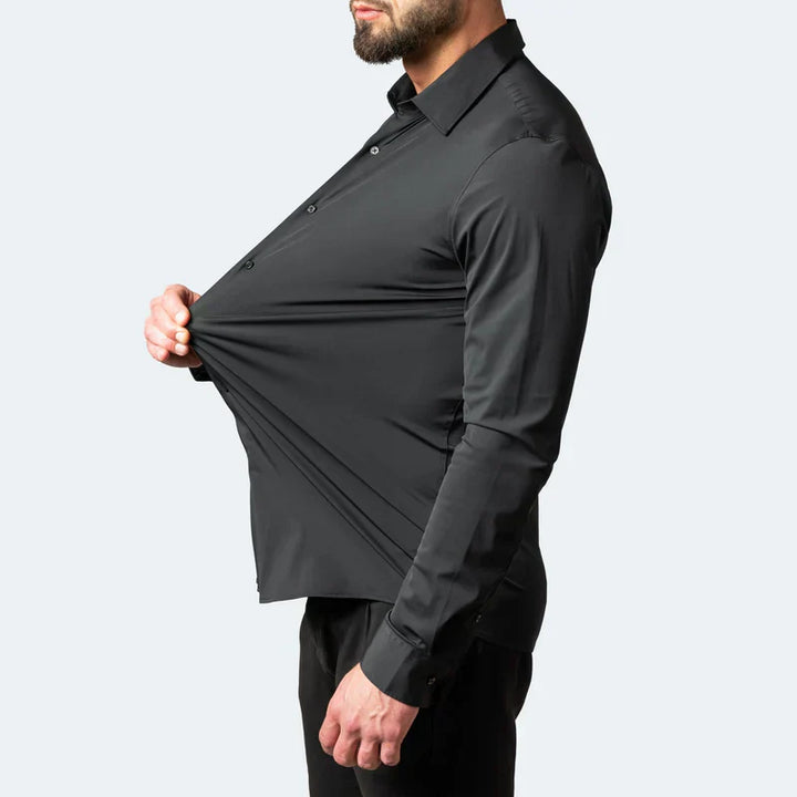 Iverson – Wrinkle-Resistant Men’s Slim Fit Shirt