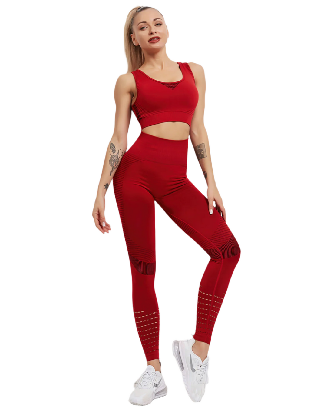 Stephanie – 4-Way Stretch Women’s Activewear Set