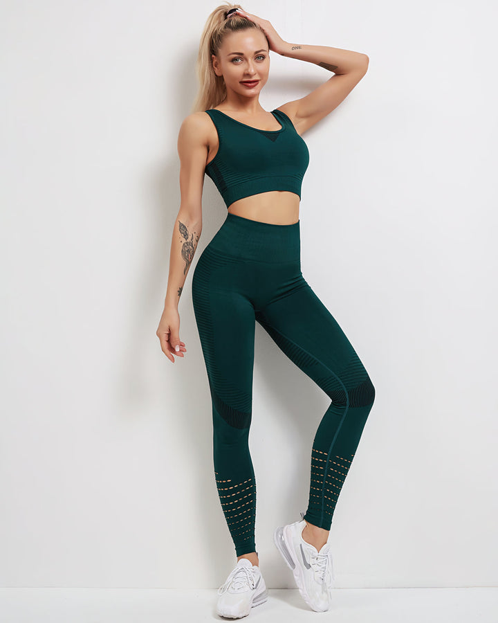 Stephanie – 4-Way Stretch Women’s Activewear Set