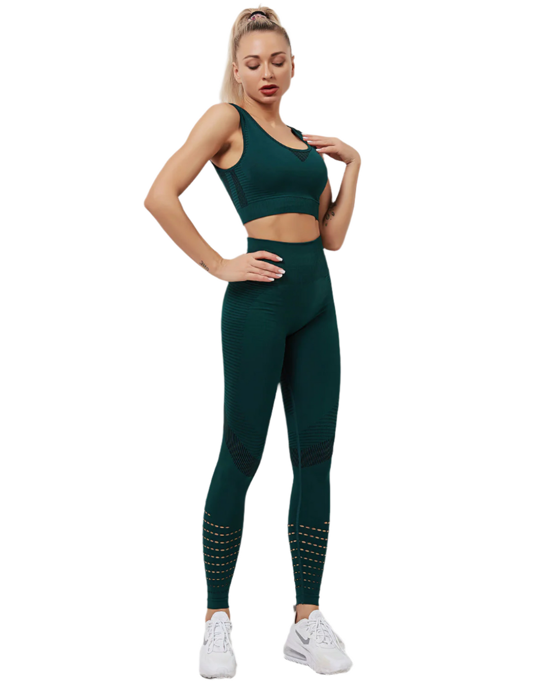 Stephanie – 4-Way Stretch Women’s Activewear Set