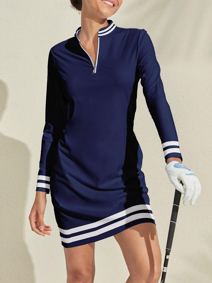 Esther – Women's Nautical Long Sleeve Dress