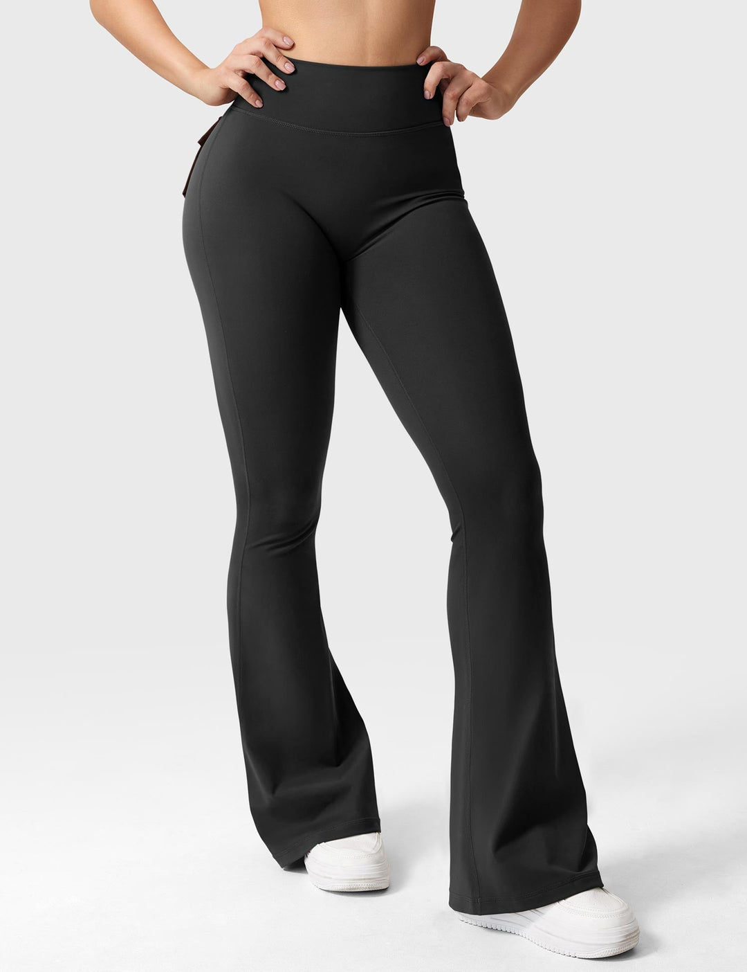 Sabrina – Flared High-Waist Women’s Pocket Leggings