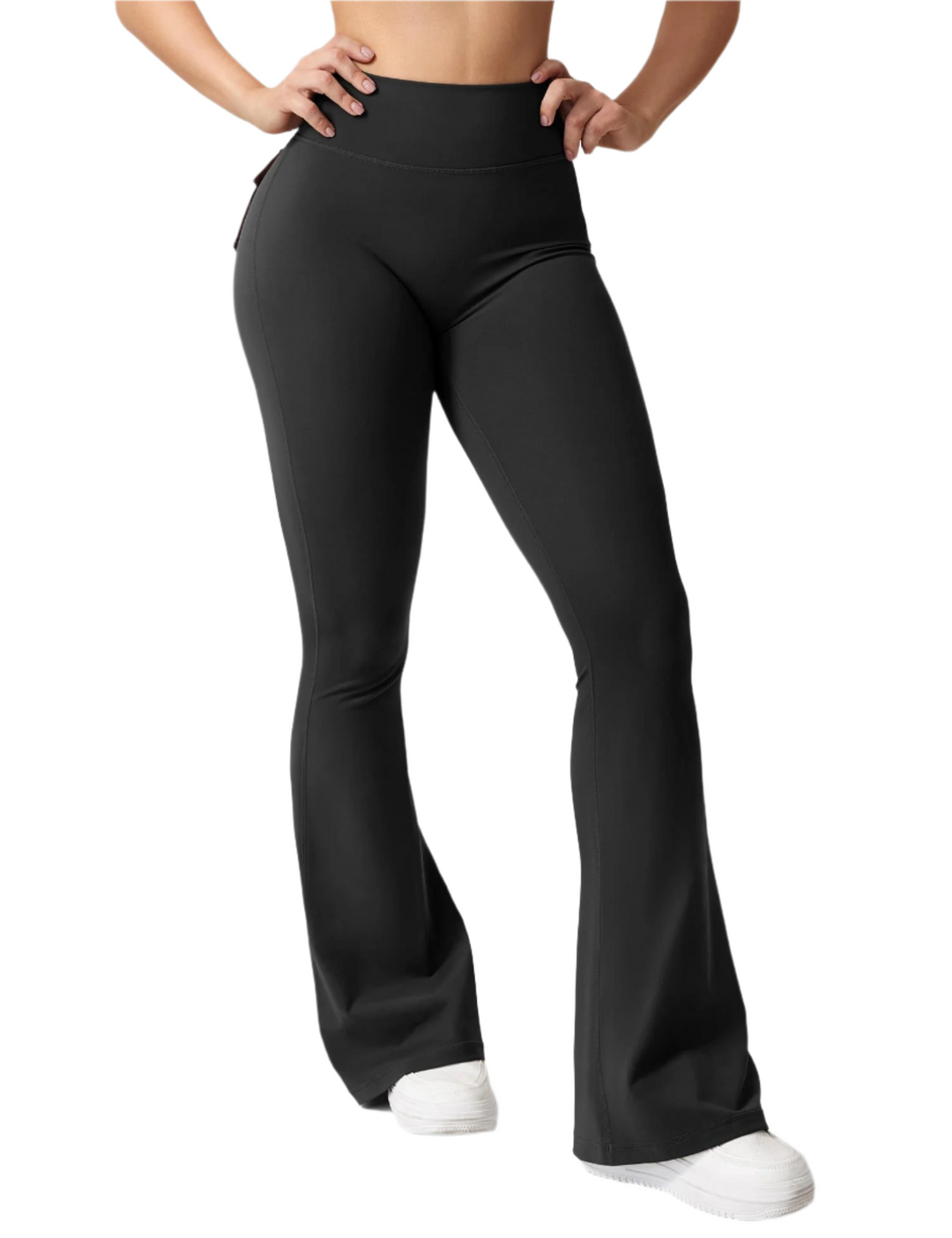 Sabrina – Flared High-Waist Women’s Pocket Leggings
