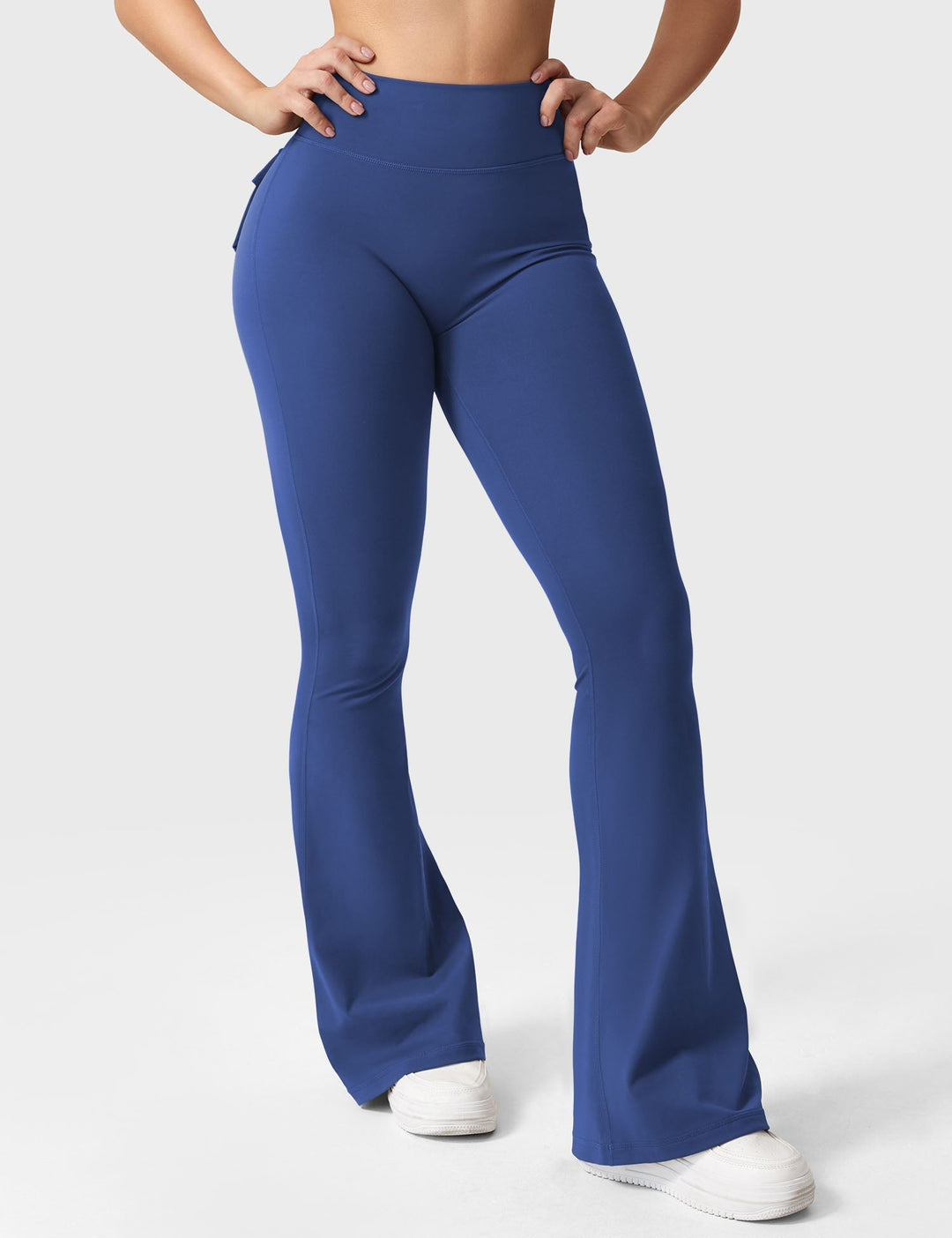 Sabrina – Flared High-Waist Women’s Pocket Leggings