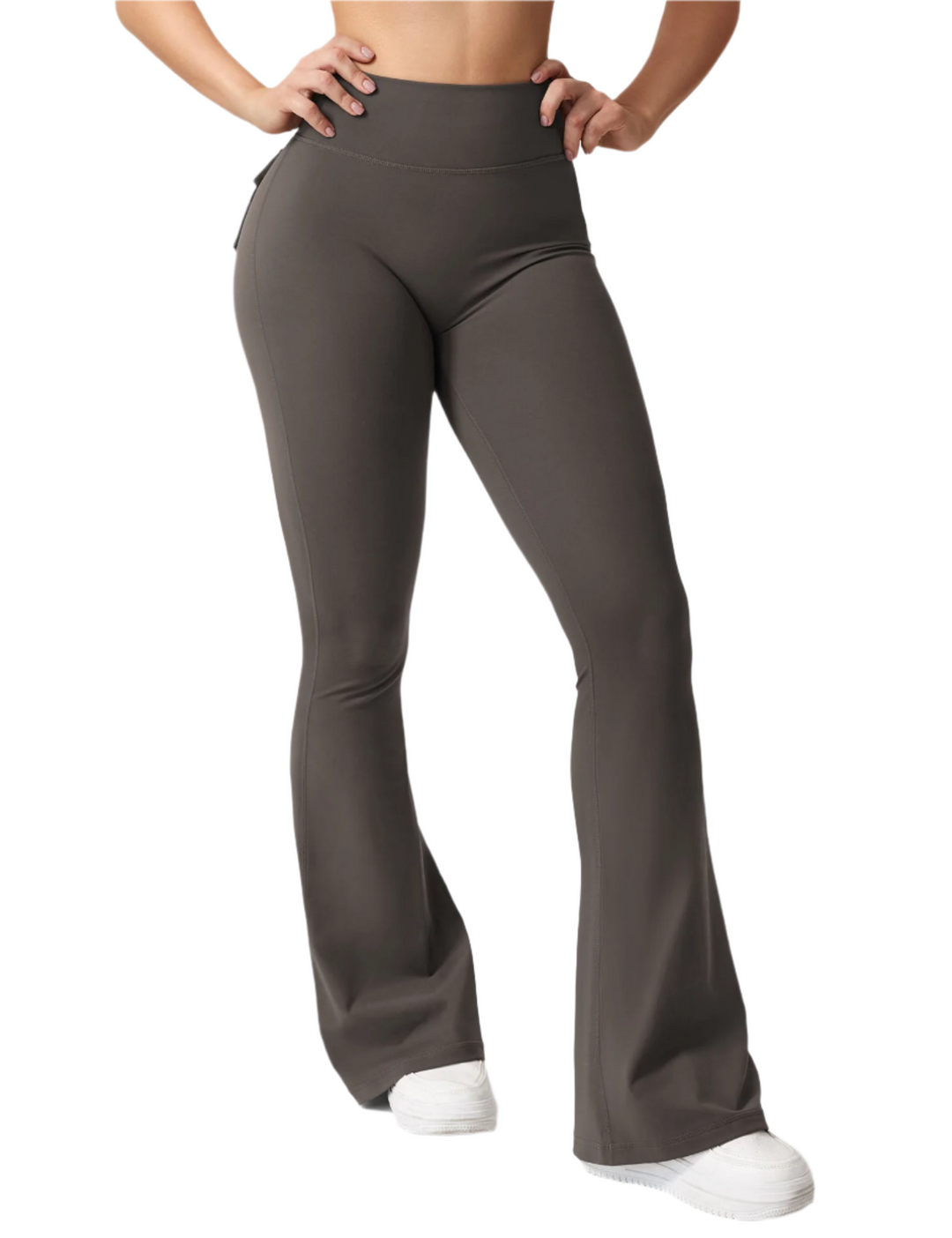 Sabrina – Flared High-Waist Women’s Pocket Leggings