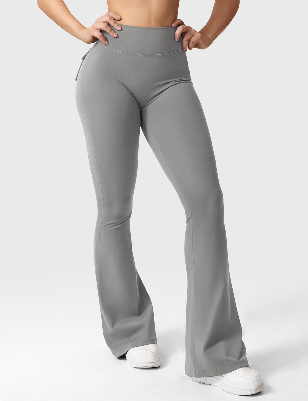 Sabrina – Flared High-Waist Women’s Pocket Leggings