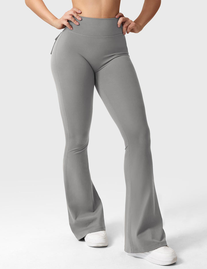 Sabrina – Flared High-Waist Women’s Pocket Leggings