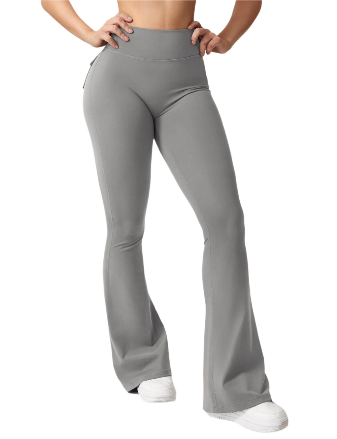 Sabrina – Flared High-Waist Women’s Pocket Leggings