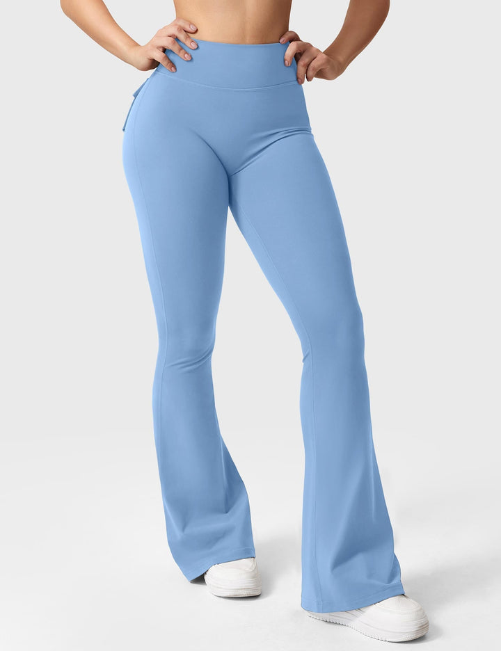 Sabrina – Flared High-Waist Women’s Pocket Leggings