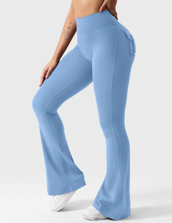 Sabrina – Flared High-Waist Women’s Pocket Leggings