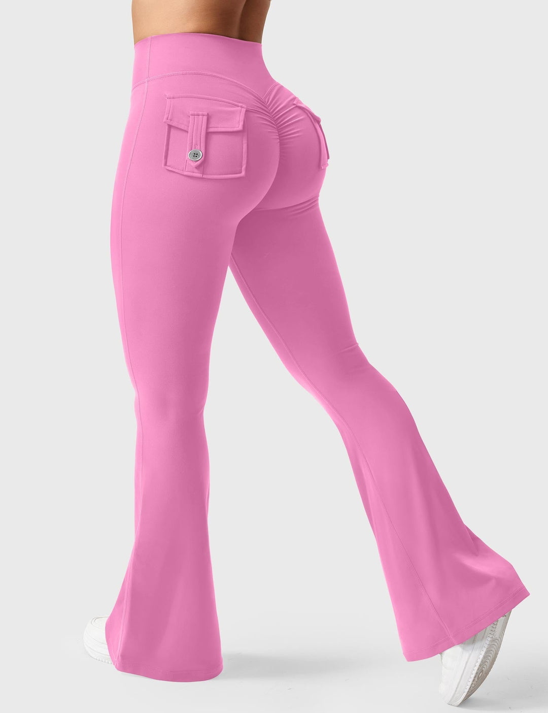 Sabrina – Flared High-Waist Women’s Pocket Leggings