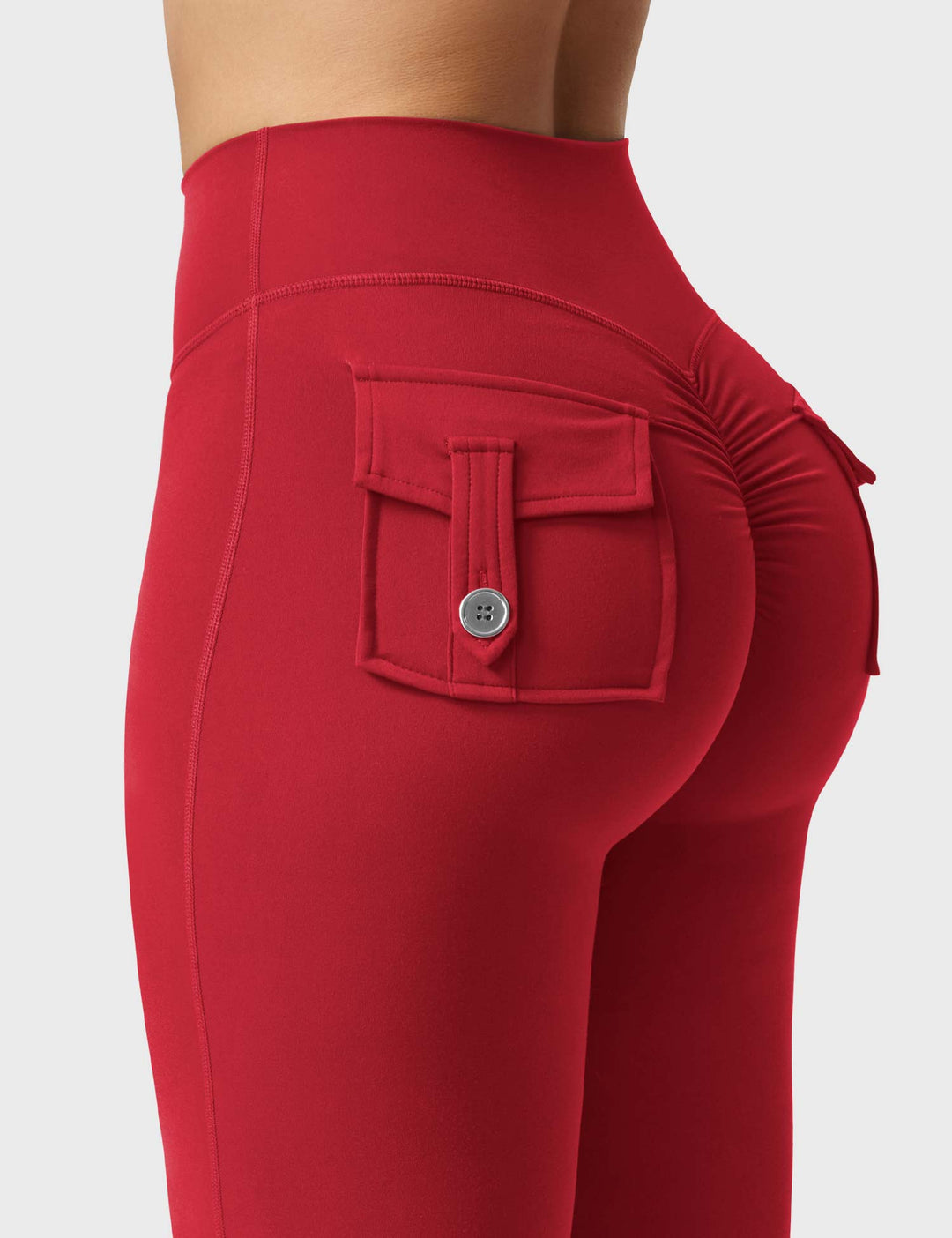 Sabrina – Flared High-Waist Women’s Pocket Leggings