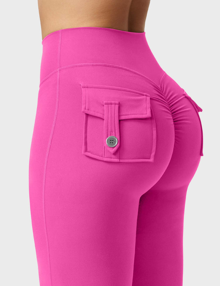 Sabrina – Flared High-Waist Women’s Pocket Leggings