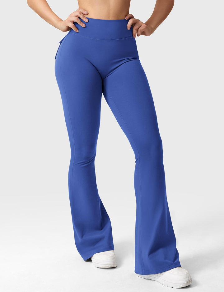 Sabrina – Flared High-Waist Women’s Pocket Leggings
