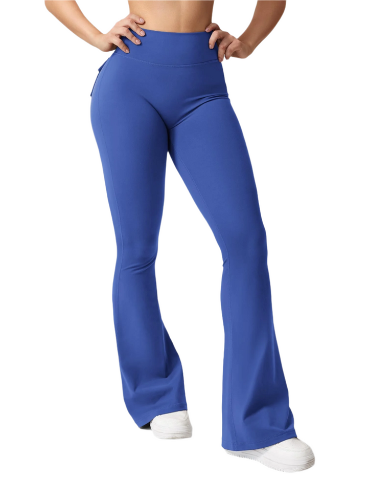 Sabrina – Flared High-Waist Women’s Pocket Leggings