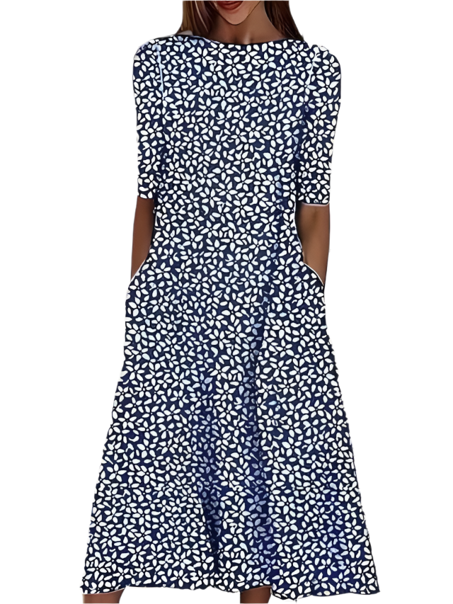 Madelaine – Lightweight Women’s Summer Floral Dress